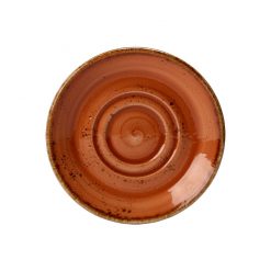 Craft Terracotta Saucer Double Well Slimline 16.5cm