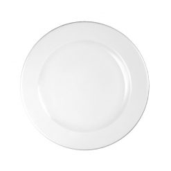 Profile Footed Plate White 30.5cm