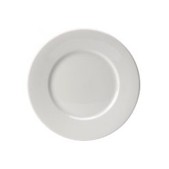 Monaco Fine Dining Wide Rim Plate White 25.5cm