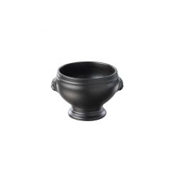 French Black Lions Head Soup Bowl 5.5cm 5cl