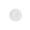 Bamboo Plate White 6.625 inch 17cm