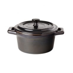 Midnight Round Casserole 4 inch 10cm 9oz 26cl