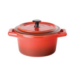 Flame Round Casserole 4 inch 10cm 9oz 26cl