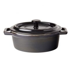 Midnight Oval Casserole 6 inch 15cm 17oz 48cl