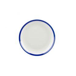 Retro Blue Coupe Plate 6.5 inch 16.5cm