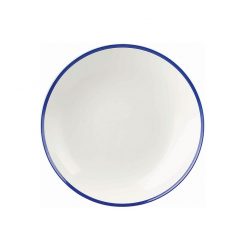 Retro Blue Coupe Bowl 12 inch 30.5cm
