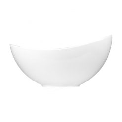 Alchemy Moonstone Bowl 36 x 28cm White