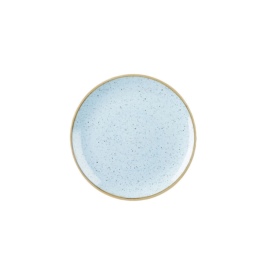 Stonecast Duck Egg Blue Coupe Plate 21 Stonecast Duck Egg Blue Coupe Plate 21.7cm