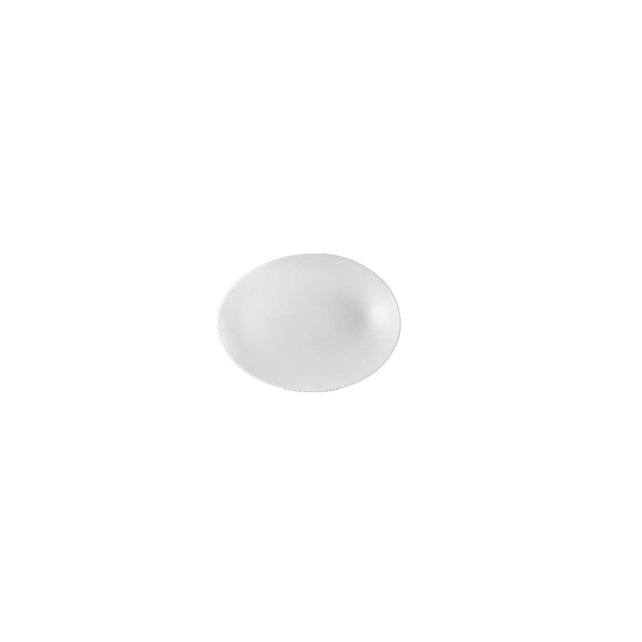 Orb Oval Plate 25 x 19.4 x 3 Orb Oval Plate 25 x 19.4 x 3.2cm White