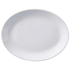 Superwhite Plate Oval 36cm