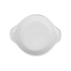 Superwhite Round Eared Dish 21cm