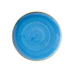 Cornflower Blue Coupe Plate 26cm