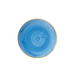 Cornflower Blue Coupe Plate 16.5cm