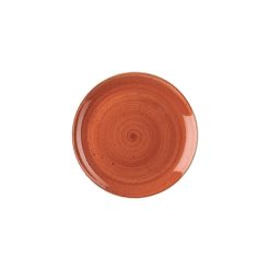 Stonecast Spiced Orange Coupe Plate 16.5cm