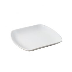 Club Square Plate 20.8cm White