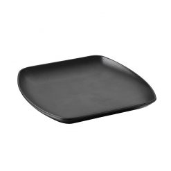 Club Square Plate 26cm Cast Iron Style