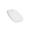 Club Rectangular Plate 24x12cm White