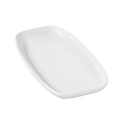 Club Rectangular Plate 36x21cm White
