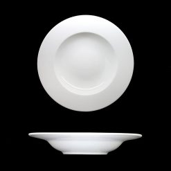 Crème Cézanne Rimmed Bowl 12 inch 30cm