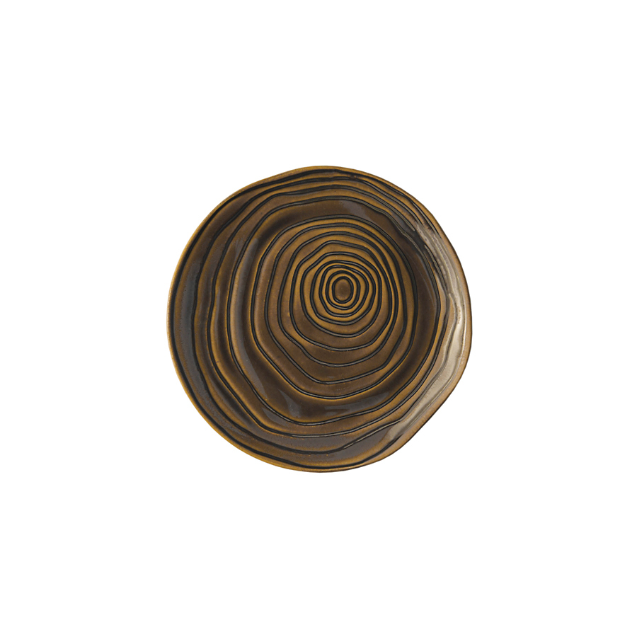 Pillivuyt Teck Bread/Butter Plate 16 Pillivuyt Teck Bread/Butter Plate 16.5cm Bronze