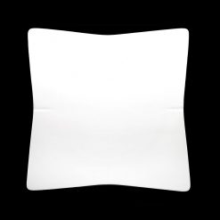 Crème Carré Plate 27cm x 27cm