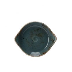 Craft Round Eared Dish Blue 14.6cm