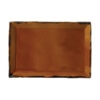 Harvest Rectangular Tray Brown 11 1/4 x 7 1/2 inch