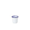 Enamel Tumbler Tray White/Blue