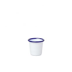 Enamel Tumbler Tray White/Blue