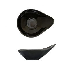 Crème Noir Miniatures Teardrop bowl 10.7 x 8.4cm