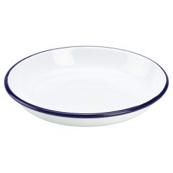 Enamel Rice / Pasta Plate 18cm