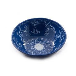Blue Salad Bowl 100% Melamine 36cm