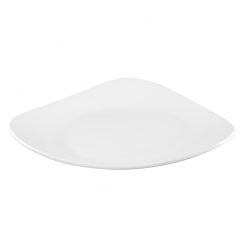 Lotus Melamine Platter 35 x 32.5cm White