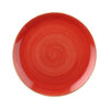 Stonecast Berry Red 12inch Coupe Plate