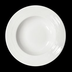 Crème Rousseau Rimmed Bowl 23cm / 9in