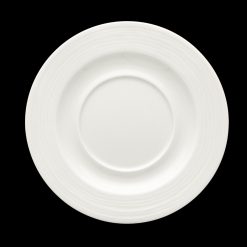 Crème Roussau Soup Bowl Saucer 17cm