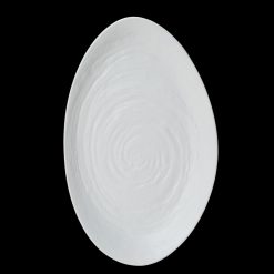 Scape Lg Oval Platter 40 x 24.2 cm White