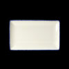Steelite Blue Dapple Rectangle One 27cm x 16.75cm