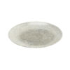 Raku Quartz Black Coupe Plate 10 Inch