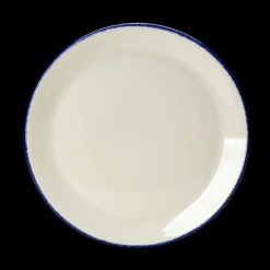 Steelite Blue Dapple Coupe Plate 25.5cm