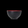 Karma Black & Red Two-Tone Bowl 4 1/4 x 2 5/8 Inch
