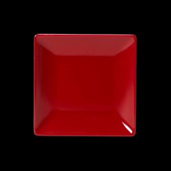 Karma Black & Red Two-Tone Rectangle Plate 33cm