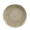 Patina Antique Taupe Organic Plate 10.4 inch