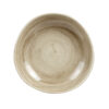 Patina Antique Taupe Organic Bowl 9 7/8 inch