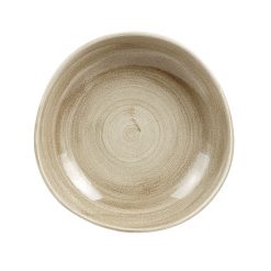 Patina Antique Taupe Organic Bowl 9 7/8 inch