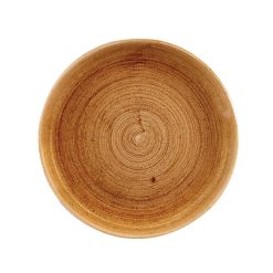 Patina Vintage Copper Coupe Plate 10 1/4 inch