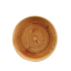 Patina Vintage Copper Coupe Plate 8 2/3 inch