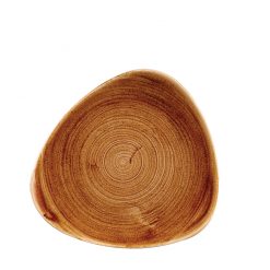 Patina Vintage Copper Triangle Plate 9 inch