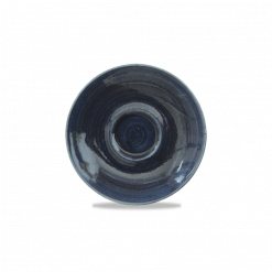 Monochrome Mist Blue Espresso Saucer 4 1/2 inch