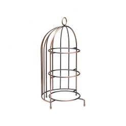 Birdcage Plate Stand 17.5 x 8.75 (44 x 22cm)